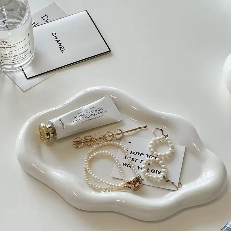 Cloud Ceramic Jewelry Tray