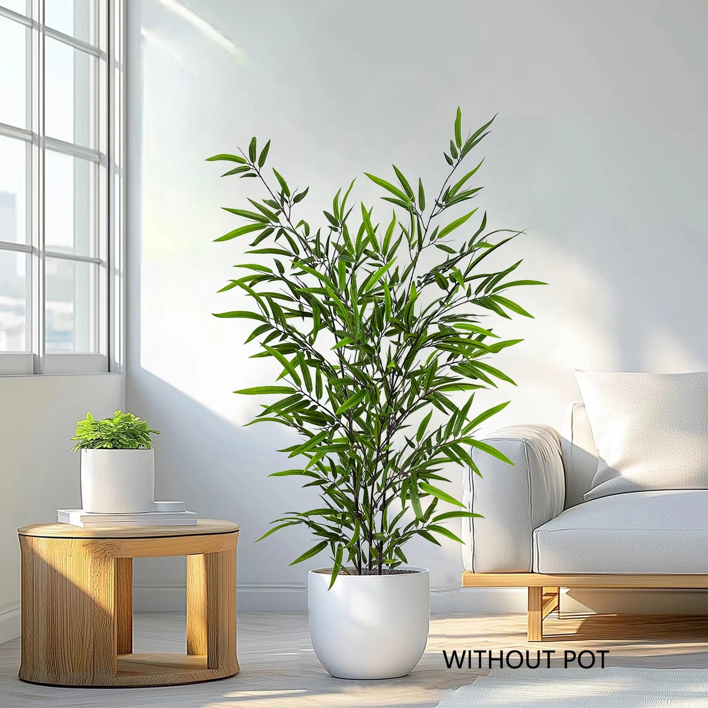 130-210CM Artificial Green Bamboo Branch Fake plant realistic faux plant for Wedding Home Hotel Office Party Decoration ornament