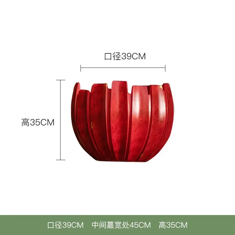 Simulated green plant indoor fake tree floor-to-ceiling potted wabi-sabi advanced decorative ornament