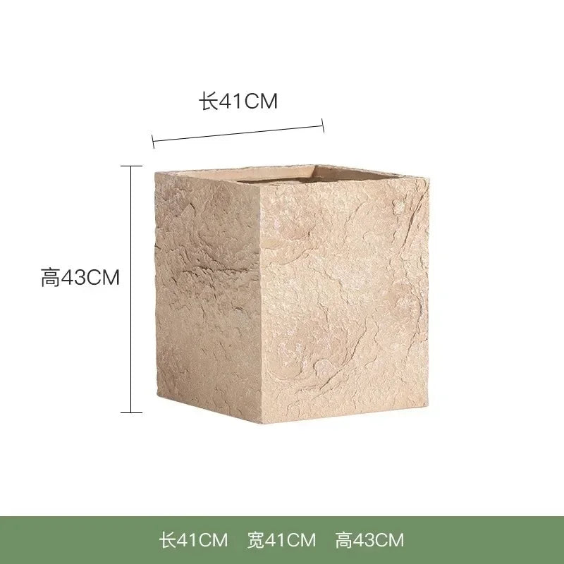 Simulated green plant indoor fake tree floor-to-ceiling potted wabi-sabi advanced decorative ornament