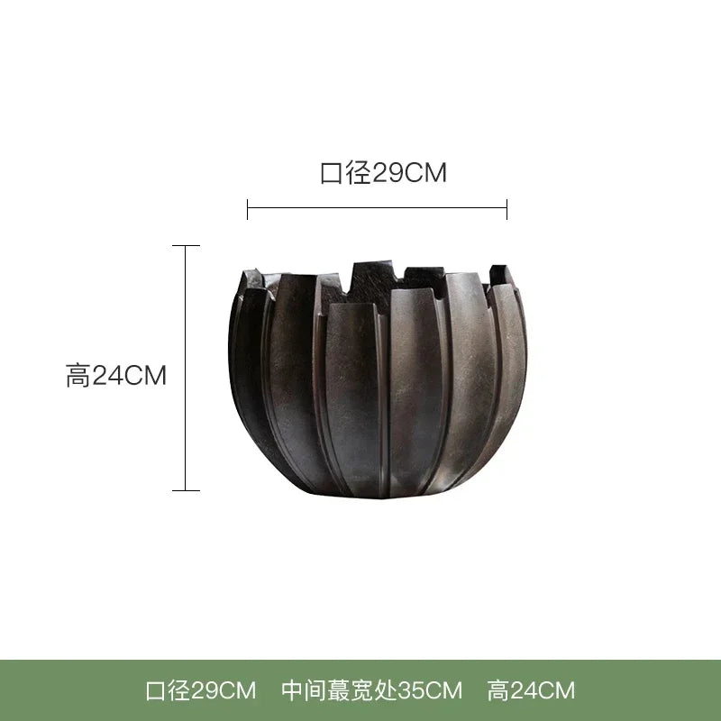 Simulated green plant indoor fake tree floor-to-ceiling potted wabi-sabi advanced decorative ornament