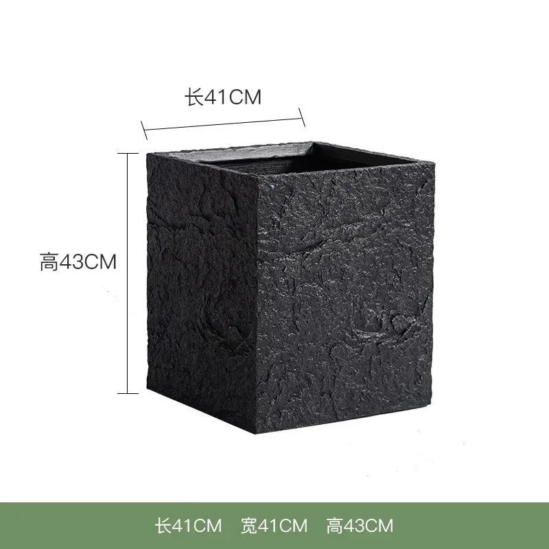 Simulated green plant indoor fake tree floor-to-ceiling potted wabi-sabi advanced decorative ornament