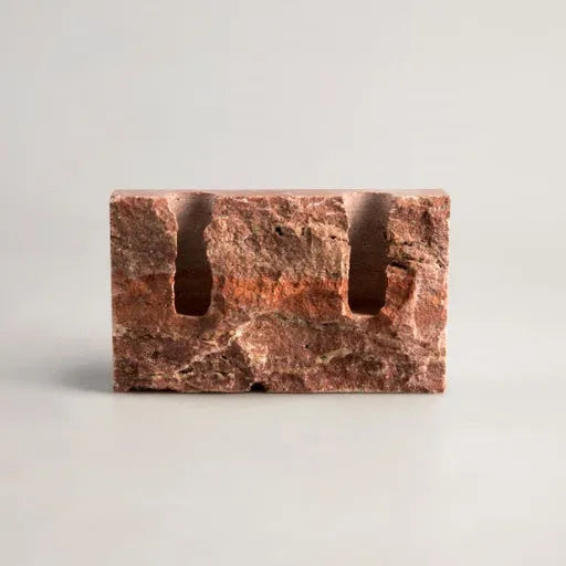 Travertine Candle Holder